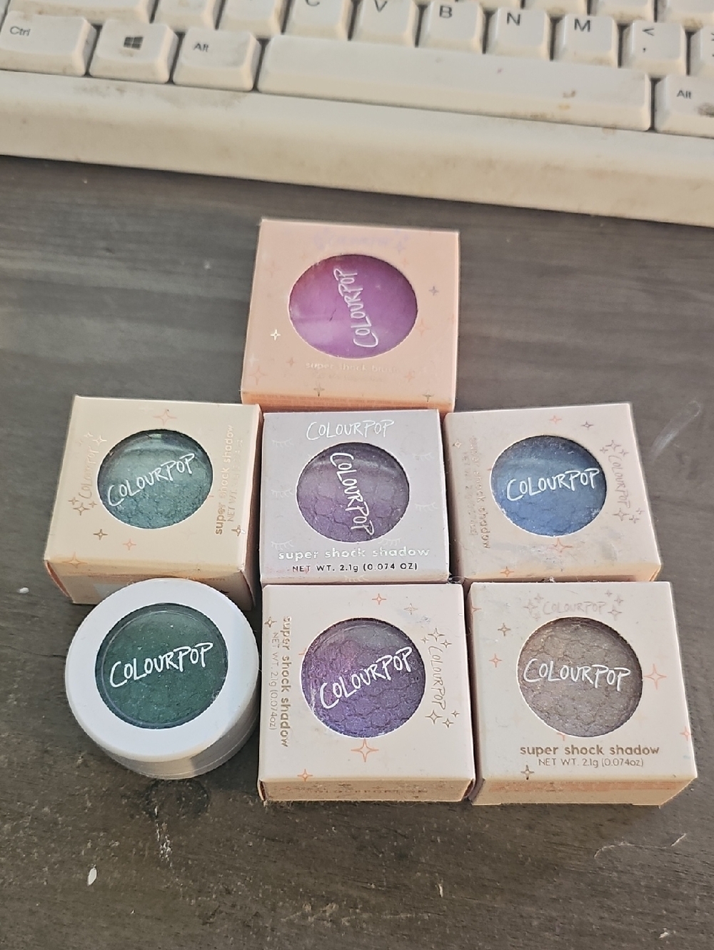 ColourPop Super Shock Single Eyeshadows & Blush Bundle
